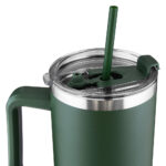 Copo Térmico Neymar Canudo Tampa Alça Personalizado BH