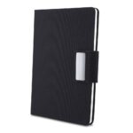 Kit Escritório Caixa Caderno, Garrafa e Caneta Metálica Personalizados RS