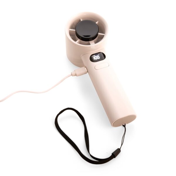 Refresque sua Marca: Mini Ventilador Recarregável Personalizado para Brindes Inesquecíveis!