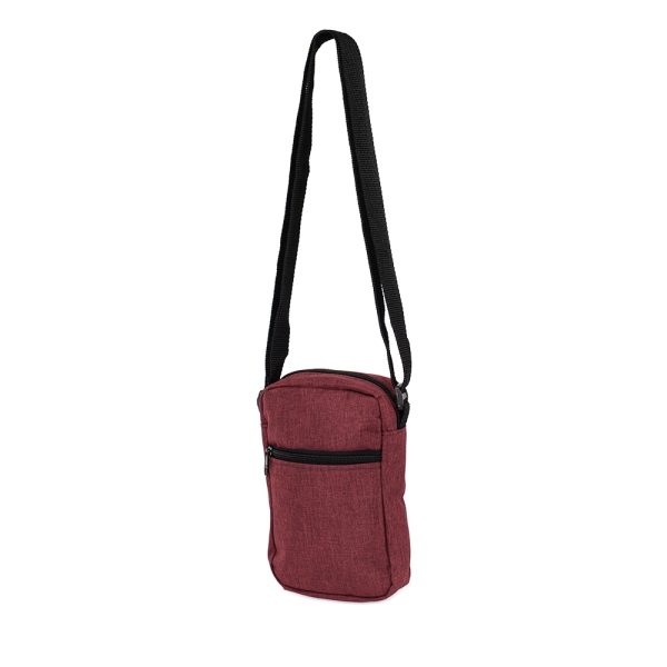 Bolsa De Ombro Personalizada De Poliéster PVC Mescla COR VERMELHA