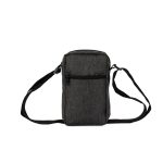 Bolsa De Ombro Personalizada De Poliéster PVC Mescla PRETA