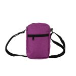 Bolsa De Ombro Personalizada De Poliéster PVC Mescla ROXA