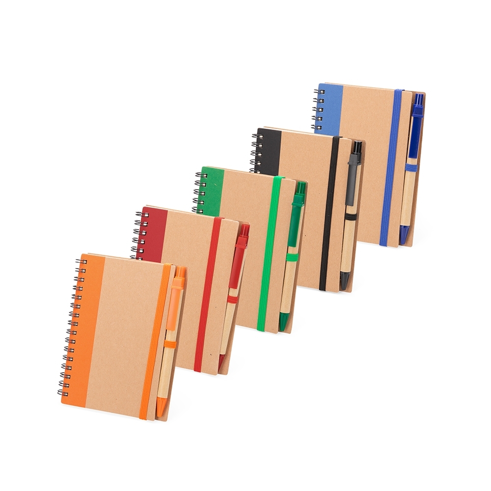 Caderno Ecológico Com Caneta Personalizadas