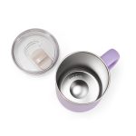 Caneca Parede Dupla 450ml Personalizada LILAS DF