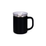 Caneca Parede Dupla 450ml Personalizada PRETA