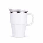 Caneca Parede Dupla 550ml Personalizada BRANCA