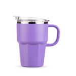 Caneca Parede Dupla 550ml Personalizada ROXA