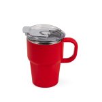 Caneca Parede Dupla 550ml Personalizada VERMELHA