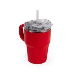 Caneca Parede Dupla 550ml Personalizada VERMELHA SP