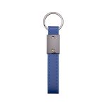 Chaveiro Metal Com Couro Sintético Personalizado AZUL SP