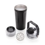 Coqueteleira Térmica 650ml Personalizada COR PRETA ES