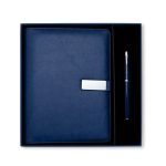 Kit Executivo 2 Peças Personalizados COR AZUL