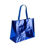 Sacola PP Metalizada Personalizada azul