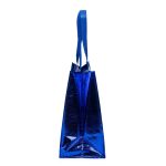 Sacola PP Metalizada Personalizada azul SP