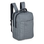 mochila personalizada brinde CINZA