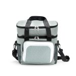 Bolsa Térmica Personalizada Dupla 12 Litros CINZA