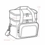 Bolsa Térmica Personalizada Dupla 12 Litros SP