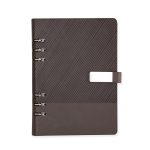 Caderno Fichário Personalizada MARROM