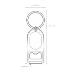 Chaveiro Metal Abridor Personalizado RS