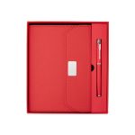 Kit Executivo 2 Peças Personalizados VERMELHO