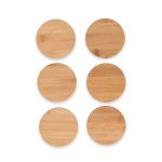 Kit Porta-Copos Bambu Personalizado GO