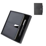 Kit de brinde corporativo caderno caneta caixa personalizado