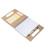 Kit escritório ecologicos caderno e caneta personalizado RJ
