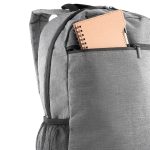 Mochila PersonalizadaBarata Para Brindes COR CINZA CLARO