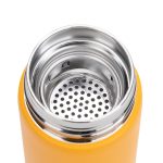 garrafa térmica personalizada brinde AMARELO