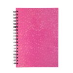 Caderno Holográfico Com Pauta Personalizado ROSA
