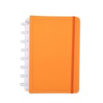 Caderno de Disco Personalizado LARANJA