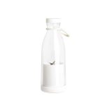 Garrafa Com Misturador 380ml Personalizada BRANCA