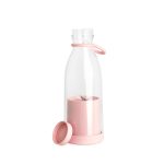 Garrafa Com Misturador 380ml Personalizada ROSA
