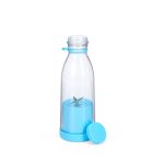 Garrafa Plástica Com Misturador Personalizada AZUL SP