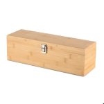 Kit Vinho Bambu 4 Peças Personalizado sc