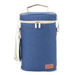 Porta-Garrafas Térmico Duplo Personalizado AZUL