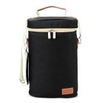 Porta-Garrafas Térmico Duplo Personalizado PRETO