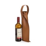 Porta-Vinho PU Personalizado MARROM