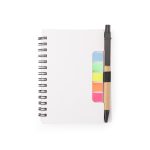 Bloco Ecológico Com Caneta Personalizada BRANCO