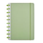Caderno de Disco Personalizado VERDE
