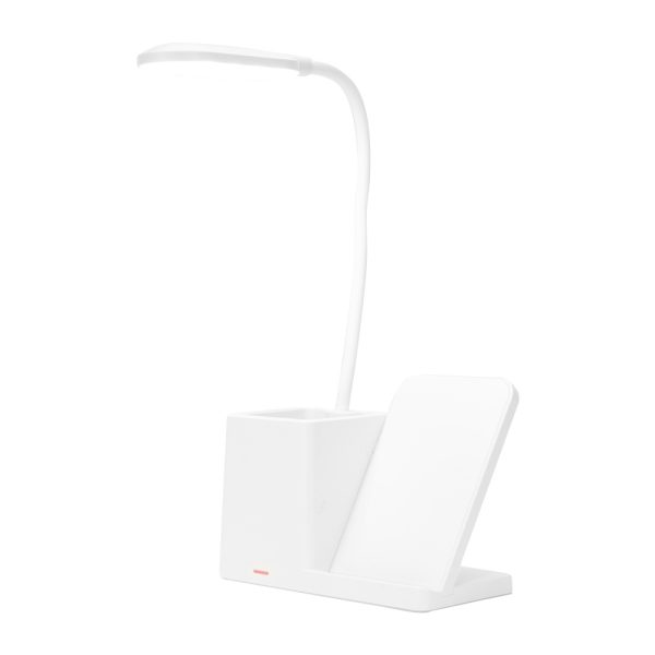 Luminária Led com Carregamento via Indução e Porta-caneta Personalizado