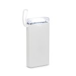 Power Bank 10.000mAh Para Brindes BRANCO