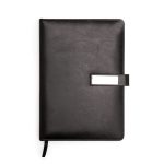 caderno premium personalizado PRETO