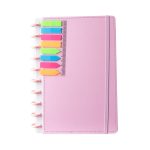Caderno De Disco B5 Personalizado ROSA CLARO