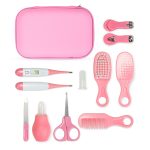 Kit Cuidado para Bebês 8 Peças Personalizados ROSA