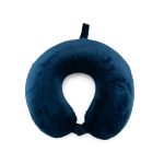 kit almofada de pescoço e tapa olho personalizado COR AZUL
